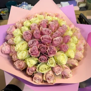 71’li Renkli İthal Gül - Ay Flowers