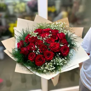 20’li Kırmızı Gül Buketi - Ay Flowers