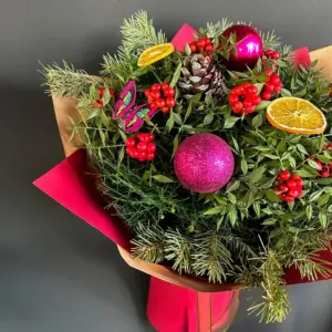 Kokina Buketi Sade Süslemeli - Ay Flowers