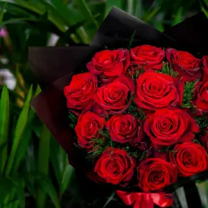 15'li Kırmızı Gül Buketi - Ay Flowers