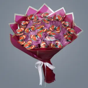 Kırmızı Kelebek Buketi - Ay Flowers