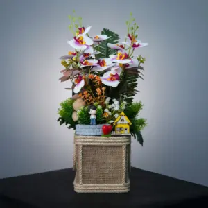 Renkli Yapay Orkide - Ay Flowers