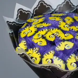Sarı Kelebek Buketi - Ay Flowers