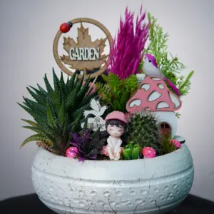 Skulent Yapay Teraryum - Ay Flowers