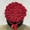 25 adet yapay kirmizi gul kutu ay flowers