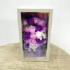 Kutulu Mor Mum Gül - Ay Flowers
