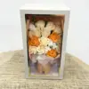 Kutulu Renkli Mum Gül - Ay Flowers