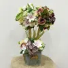 Renkli Yapay 2'li Aranjman - Ay Flowers
