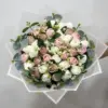 Renkli Yapay Pione Buketi - Ay Flowers