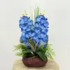 Yapay Mavi Orkide Aranjman - Ay Flowers
