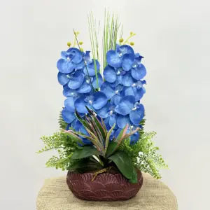 Yapay Mavi Orkide Aranjman - Ay Flowers