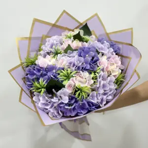 Yapay Ortanca Buket - Ay Flowers