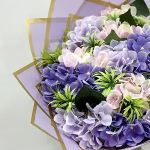 Yapay Ortanca Buket - Ay Flowers