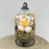 Yapay Stantlı Teraryum Sarı Gül - Ay Flowers